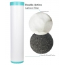 GAC Granular Activated Coconut Carbon 20" x 4.5" Refillable