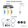 3 Stage Under sink Filter Kit with Doulton Ultracarb filter system
