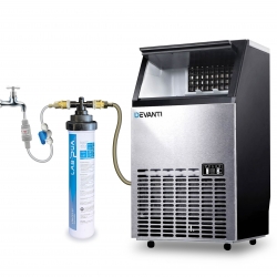 LPA CS1 15, 1mic carbon block with scale inhibitor+Devanti 45kg-60kg Ice Maker