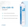 LPA CS1 15, 1μm carbon block with scale inhibitor with Devanti 45kg-60kg Ice Maker