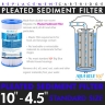 Alternative Hybrid G6 Replacement Water Filter Cartridges PL05MP1 DP10MP1 10 inch