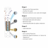 Aqua Blue H20 HiFlow Series AB- HIFLOW SUIT FOR QC350