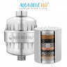 AQUA BLUE H20 HIGH OUTPUT LUXURY 6 STAGE SHOWER FILTER HIGH QUALITY SYSTEM