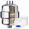 AQUA BLUE H20 HIGH OUTPUT LUXURY 6 STAGE SHOWER FILTER HIGH QUALITY SYSTEM