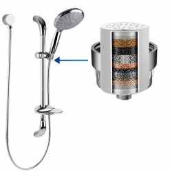 Mondella wels 3 Star Premium Function Rail Handset with hose&header and wall bracket Set SF650