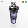 10" Clear Big Blue Housing w/ Presser Relief Button, Polyspun Sediment Water Filter