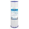 10" Clear Big Blue Housing w/ Presser Relief Button, Polyspun Sediment Water Filter
