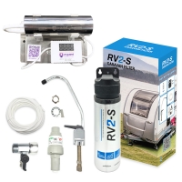 Mobile Home Water Filter System AB Caravan Filter with Dedicated faucet Set
