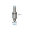 FMP600, 600kPa 1/4" Genuine APEX Filtamate Pressure Limiting Valve