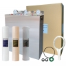 Wholehouse water system High Performance Triple Stage with Stainless Steel cover
