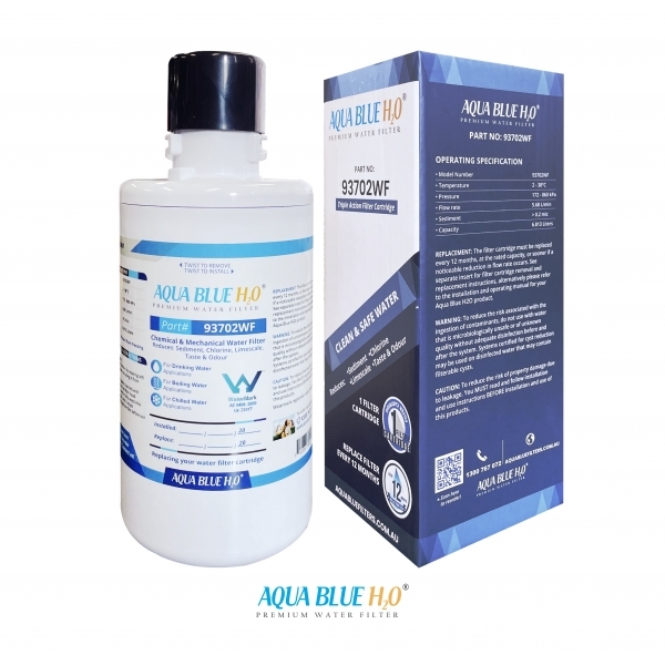 Aqua Blue H2O ZIP 93702/93702WF Replacement Water Filter Cartridge