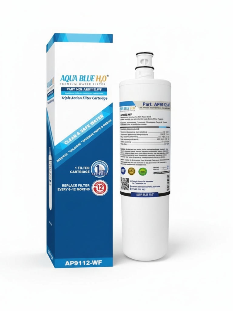 Aqua Blue H2O AP9112-WF Water Filter – Compatible with 3M™ Aqua-Pure™ AP9112 Under Sink Replacement Cartridge