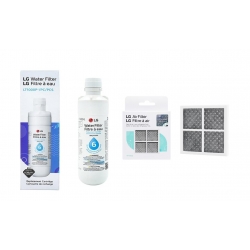 Genuine LG LT1000P MDJ64844601 ADQ74793501 Fridge Filter + Air Filter LT120F