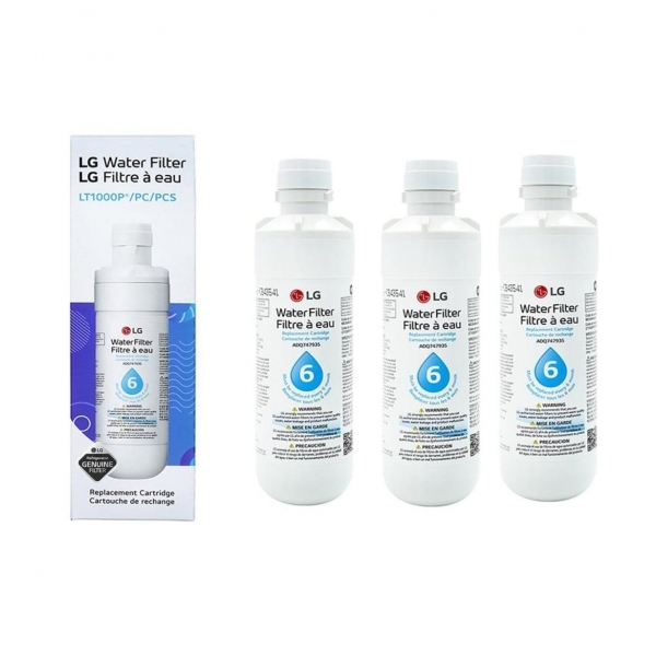 3x LG LT1000P MDJ64844601 ADQ74793501 refrigerator water filter