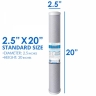 Large diameter Carbon block cartridge 20" 1 micron