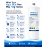Aqua Blue H2O AP9112-WF Water Filter – Compatible with 3M™ Aqua-Pure™ AP9112 Under Sink Replacement Cartridge