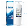 Aqua Blue H2O AP9112-WF Water Filter – Compatible with 3M™ Aqua-Pure™ AP9112 Under Sink Replacement Cartridge