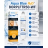 BORPLFTR50-WF Water Filter Compatible with UltraClarity® Pro BORPLFTR50 / BORPLFTR55 – Aqua Blue H2O Replacement