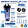 Caravan Water Filter System Camp Van Heavy Duty Brass Fitting with Puretec Pleated Sediment PP011
