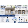 LAB PUA LPA-CS1-15 HIFLOW - FAST FLOW FILTER SYSTEM 1 MICRON 3 STAGE