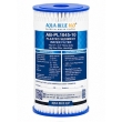 10" x 4.5" Whole House Big Blue Pleated Sediment 10 Micron Water Filter Replacement Cartridge