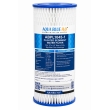 10" x 4.5" Whole House Big Blue Pleated Sediment 1 Micron Water Filter Replacement Cartridge