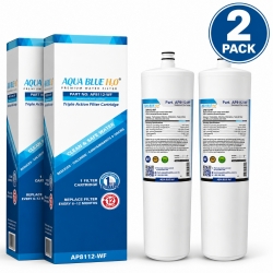 2x AP8112WF Compatible Filter for 3M Aqua-Pure AP8112 AP8000 by Aqua Blue H2O