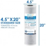 Big Blue 20" x 4.5" 3 Stage Filter Set with RL7 UV Lamp - Suits Puretec Hybrid E13 & I13
