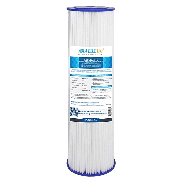 Davey Microlene 10 ” Poly Pleated Filter Cartridge – 5PP10 Davey Microlene 10 ” Poly Pleated Filter Cartridge – 5PP10