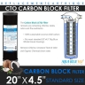 Big Blue 20"x4.5" Whole House CTO Carbon Block 1Mic