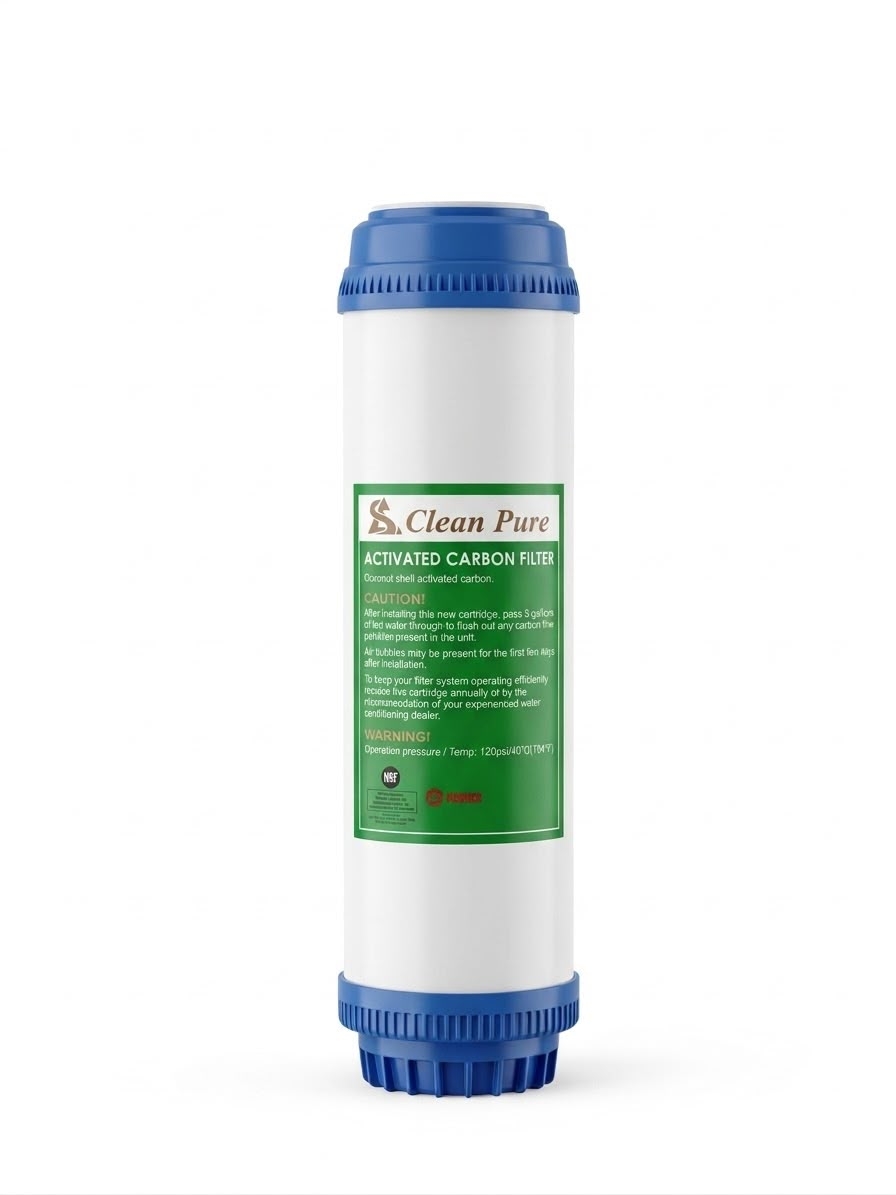 AQUA BLUE H20 GAC High flow Carbon Cartridge Fits AP117 FS117 GC051 AB-GAC