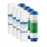 Cuno AP110 and AP117 Sediment with GAC Carbon Water Filter Replacement by Aqua Blue