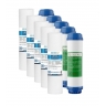 Cuno AP110 and AP117 Sediment with GAC Carbon Water Filter Replacement by Aqua Blue