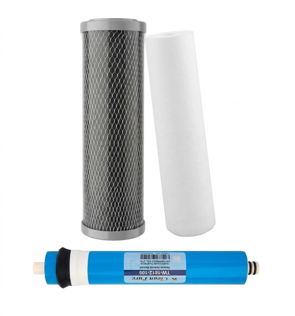 3 Stage Filter replacement Kit - Including Sediment Carbon block and Membrane