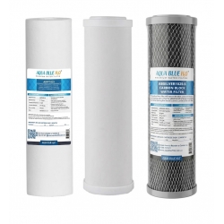 AB3STAGE Undersink filter set with Ceramic Sediment and Coconut carbon block filter