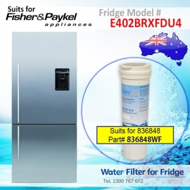 Fisher & Paykel E402BRXFDU4 Fridge Model 836848/13040210 Replacement Filter Part