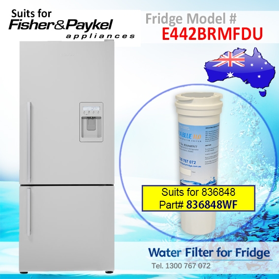 Fisher & Paykel E442BRMFDU Fridge Model 836848/13040210 Replacement Filter Part