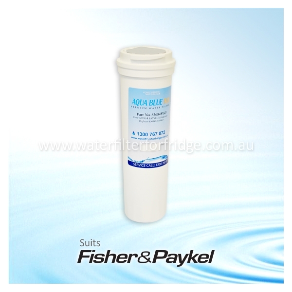 4-Pack Aqua Blue H20 Replacement Water Filters For Fisher & Paykel Fridges – 836848, 836860 Compatible