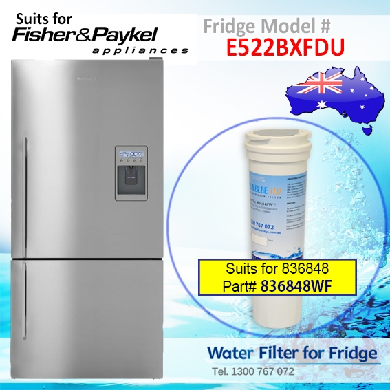 Fisher & Paykel E522BXFDU Fridge Model 836848/13040210 Replacement Filter Part
