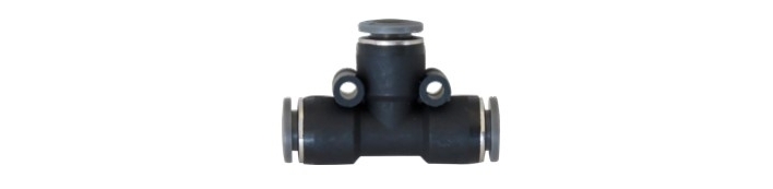 PF14C Tube Tee - Pneufit Composite Push-In Fittings – Imperial