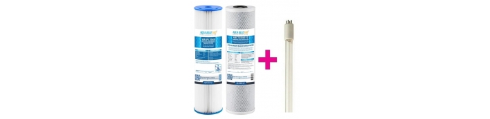UV Lamps with Housing Filter Cartridges