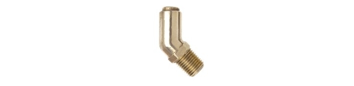 FF5 45° Male Elbow – All 45° Elbows are Non Swivel - Fleetfit Push-In Fittings – Imperial