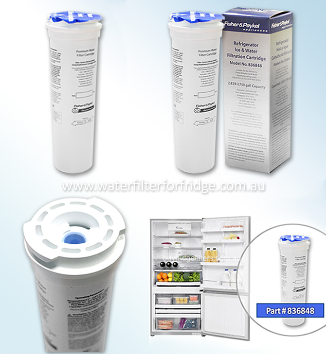Fisher & Paykel 836848 Genuine Fridge Water Filter